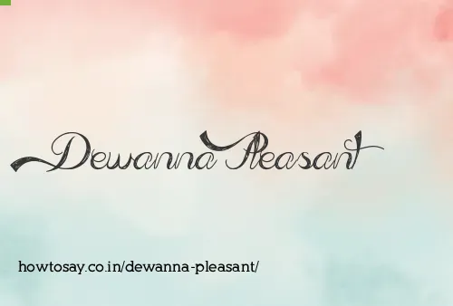 Dewanna Pleasant