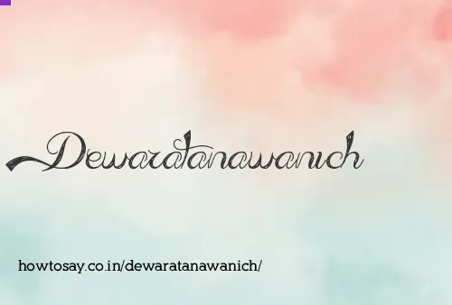 Dewaratanawanich