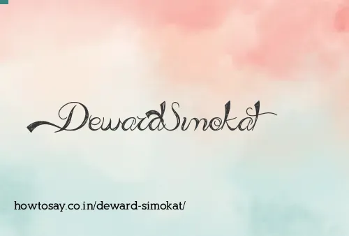 Deward Simokat