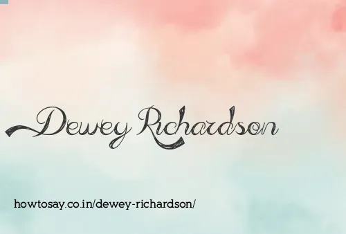 Dewey Richardson