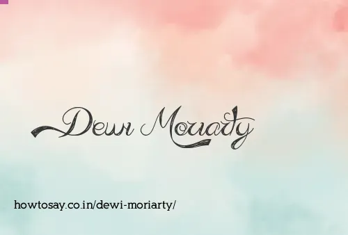 Dewi Moriarty