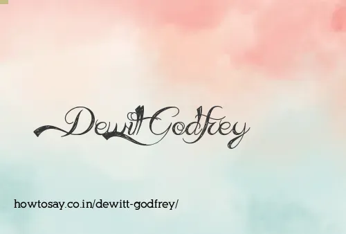 Dewitt Godfrey