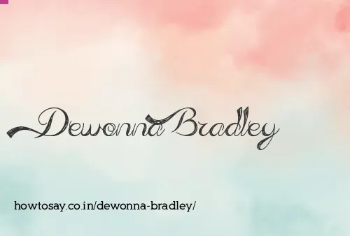 Dewonna Bradley