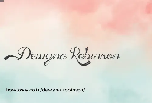 Dewyna Robinson