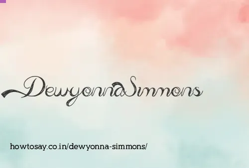 Dewyonna Simmons
