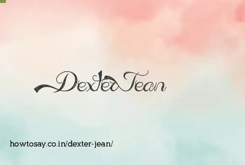 Dexter Jean