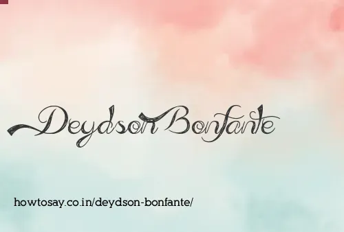 Deydson Bonfante