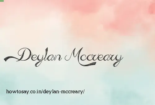 Deylan Mccreary