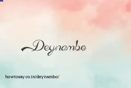 Deynambo