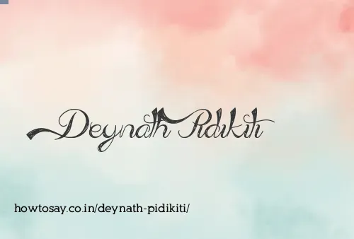 Deynath Pidikiti