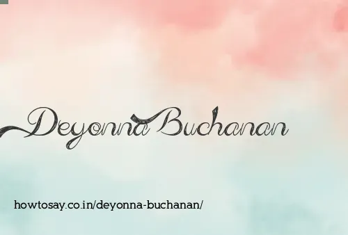 Deyonna Buchanan