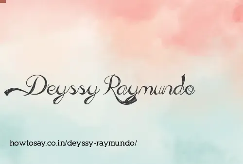 Deyssy Raymundo