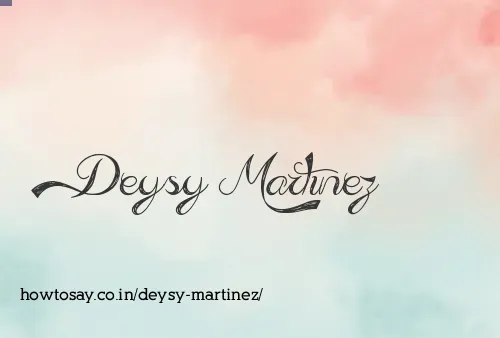 Deysy Martinez