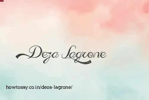 Deza Lagrone