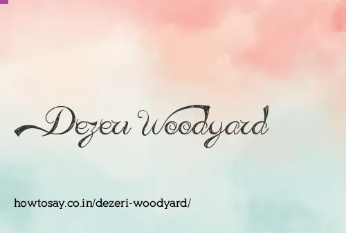 Dezeri Woodyard