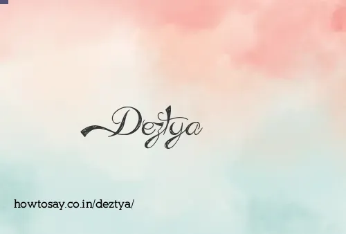 Deztya