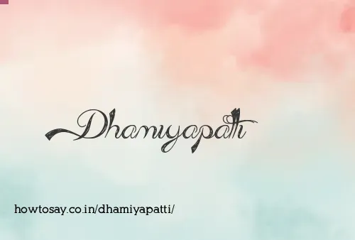 Dhamiyapatti