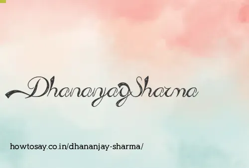 Dhananjay Sharma