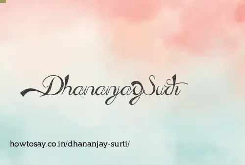 Dhananjay Surti