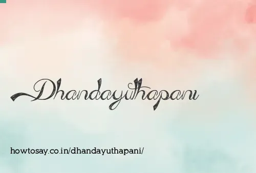 Dhandayuthapani
