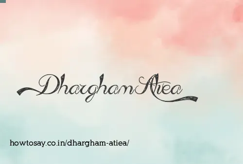 Dhargham Atiea