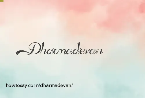 Dharmadevan