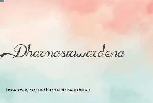 Dharmasiriwardena