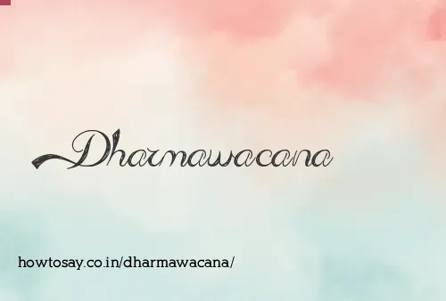 Dharmawacana