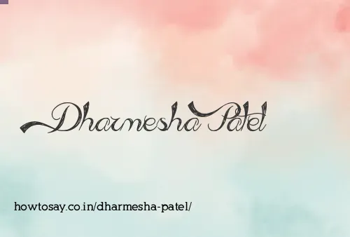 Dharmesha Patel