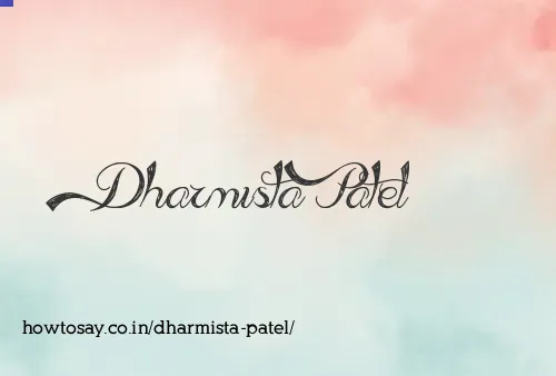 Dharmista Patel