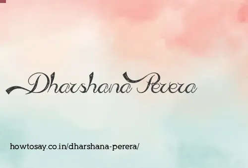 Dharshana Perera