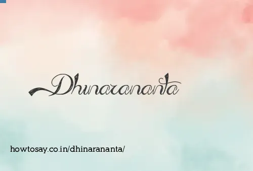 Dhinarananta