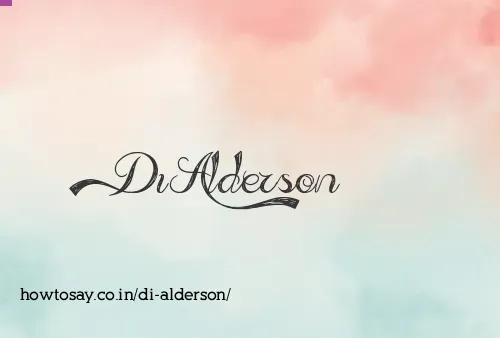 Di Alderson