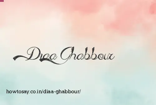 Diaa Ghabbour
