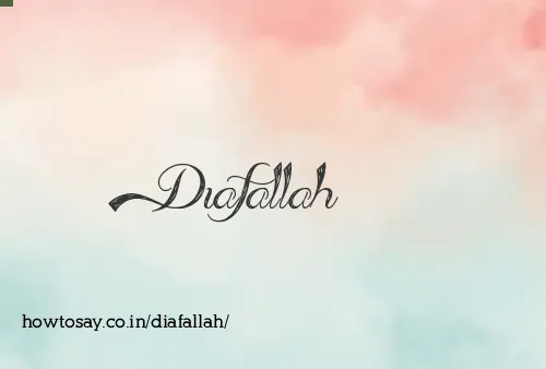 Diafallah