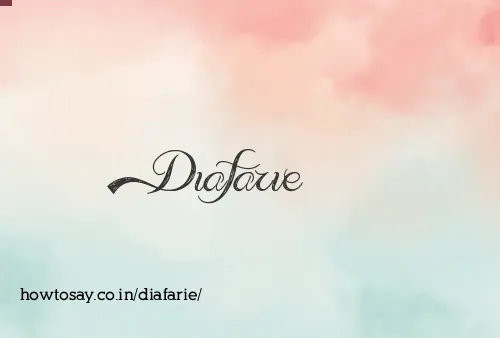 Diafarie
