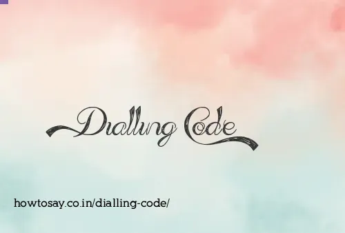 Dialling Code