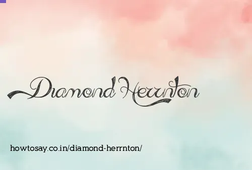 Diamond Herrnton