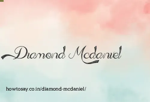 Diamond Mcdaniel