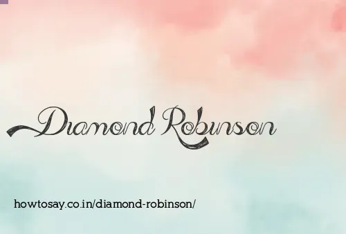 Diamond Robinson