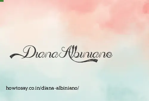 Diana Albiniano