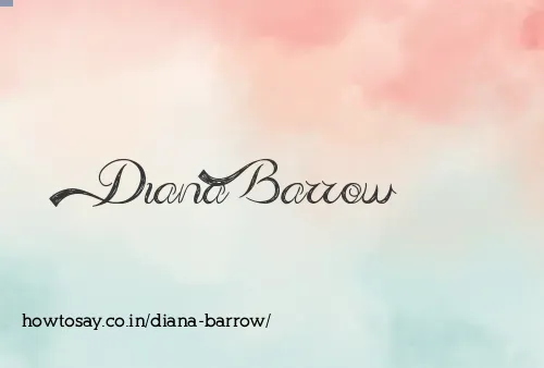 Diana Barrow