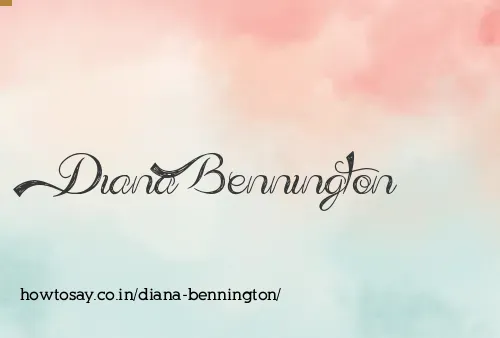 Diana Bennington