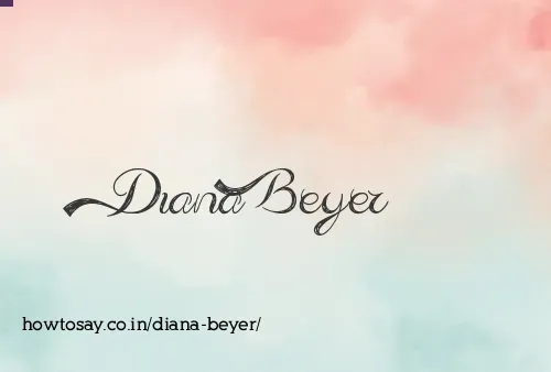Diana Beyer
