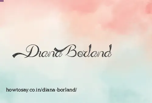 Diana Borland
