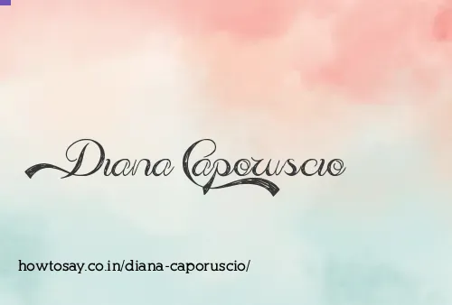 Diana Caporuscio