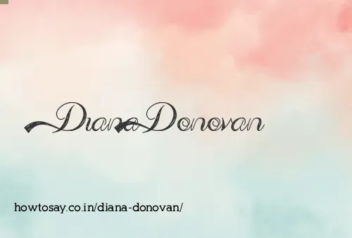 Diana Donovan
