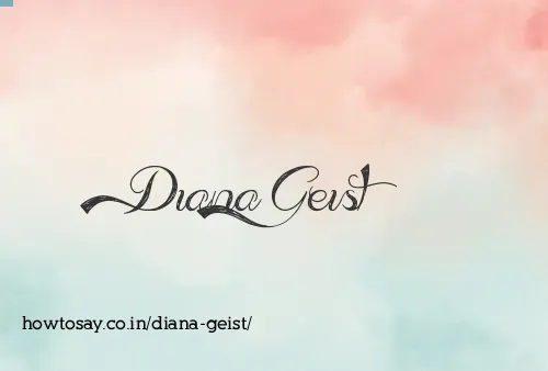 Diana Geist