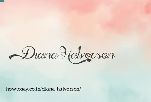 Diana Halvorson