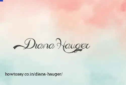 Diana Hauger
